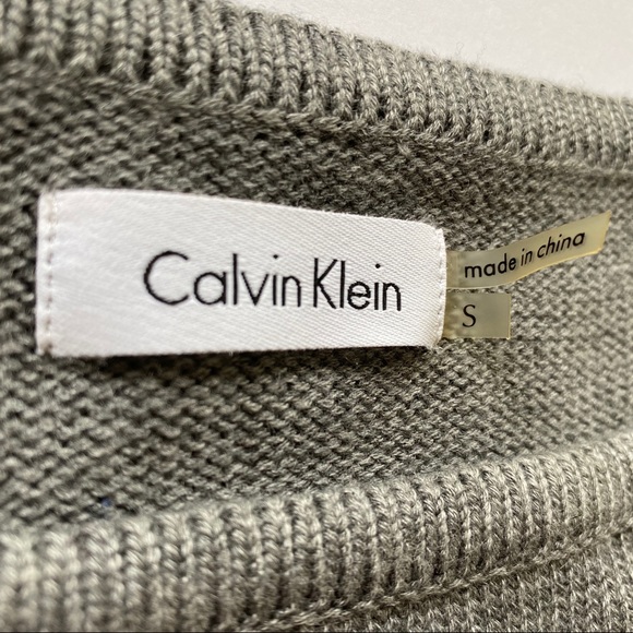 Calvin Klein Striped Sweater Dress - Picture 5 of 6